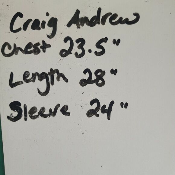 Craig Andrew Western Embroidered Pearl Snap Shirt Women's Size Large White Ranch - Picture 8 of 8